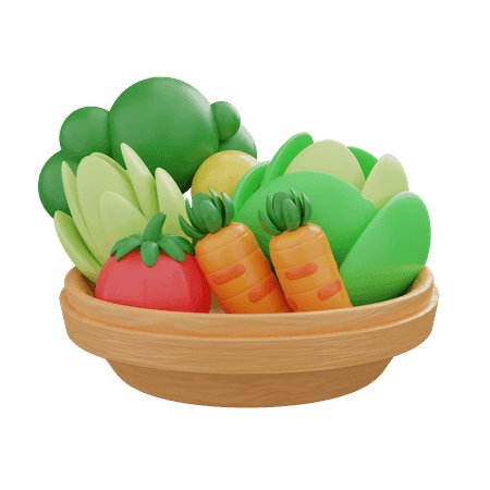 Fresh vegetables icon representing produce quality guarantee